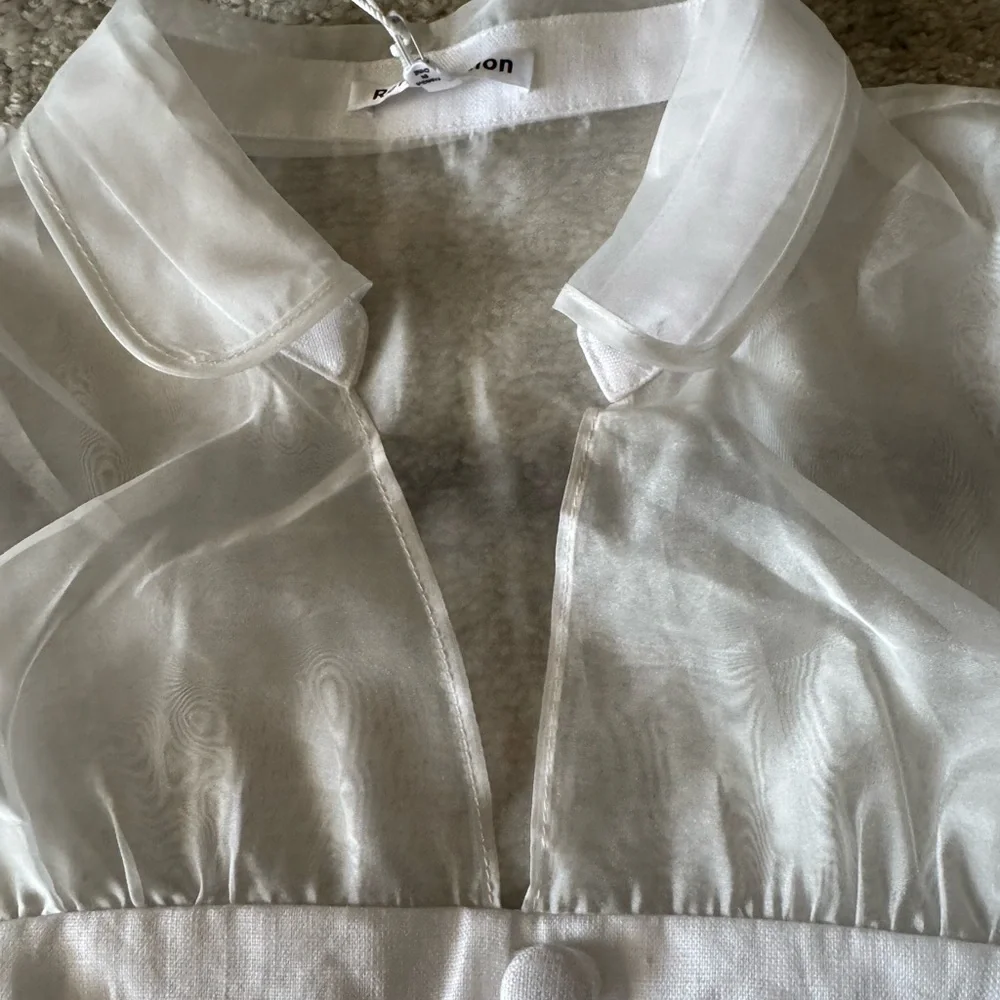Reformation Button-Up Blouse